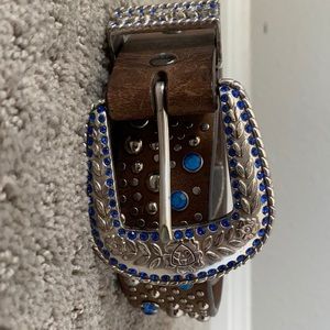 Glam cowgirl belt